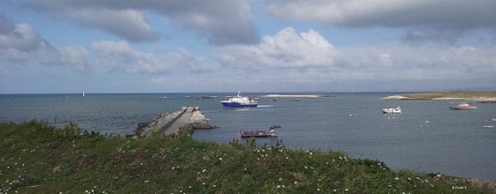 Départ de Molène, vers Ouessant