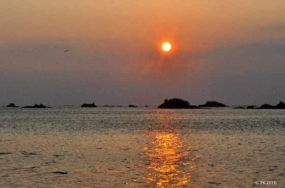 Coucher de soleil sur l'Armen