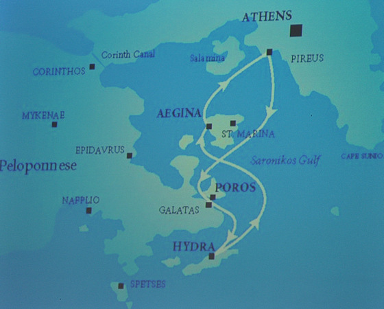 Iles-Golfe Saronique