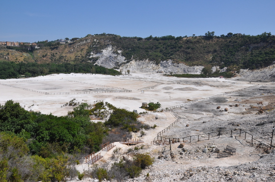Cratère de Vulcano Solfatara